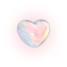 a heart shaped object on a white background