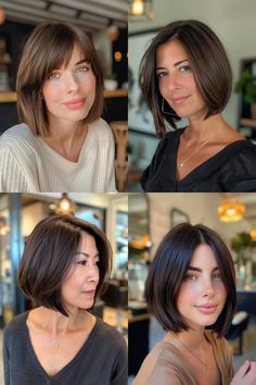 23 Beautiful Bob Cuts with Long Bangs to Get Now Short Bob Hair With Bangs, Bob Hair With Bangs, Best Bangs, Short Bob Hair, Bob With Fringe, Sweeping Bangs, Bob Cuts, Bob Hairstyles With Bangs, Bangs Hairstyles