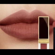 Tom Ford
Liquid Lip Luxe Matte 
Shade: 100 - brown with rosy tones

Brand New in the box. Unopened
Batch code: A73
Retail for $62 Unisex Makeup, Tom Ford, The Box, Ford, Lips, Coding, Brand New, Makeup, Make Up