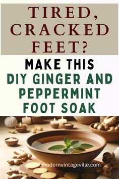 Foot soaks offer a budget-friendly and convenient way to indulge in self-care.   With this blog post, you'll discover how simple ingredients like ginger and peppermint oil can transform your at-home spa experience.  Treat yourself without breaking the bank or booking expensive salon appointments.   So if you're all about finding practical and affordable ways to relax and rejuvenate, our foot soak guide is a must-read!  Follow for recipe ---->>>> Diy Feet Soak, Foot Detox Soak Recipes, Foot Soak Detox Recipes, Foot Soak For Smelly Feet Easy Diy, Peppermint Foot Soak, Homemade Foot Soaks, Foot Soaks, Diy Foot Soak, Foot Soak Recipe