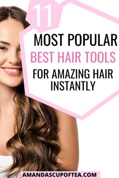 best hair tools Styling Hair Tools, Tools For Hair Styling, Best Hair Styling Tools, Simple Hairstyles Prom, Best Hair Wand, Wavy Hair Tools, Volume Waves