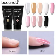 ❤️Style: Fashion 
#nailglue #nailart #women #wholesale #onlineshop Ongles Gel French, Nail Glitter Powder, Nail Acrylic, Poly Gel, Gel Nail Extensions, Cheap Nail, Builder Gel, Gel Tips, Crystal Nails