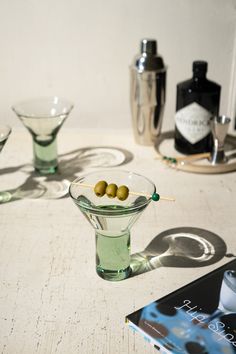 Green. Recycled Glass. Handblown. Made in: Colombia Brand: Kalalou Stemless Martini Glasses, Fine Dining Plating, Candle Matches, Entertaining Kitchen, Battery Operated Candles, Prop Styling, Glassware Collection, Candle Accessories, Cocktail Glass