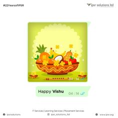 an image of a happy visshu message