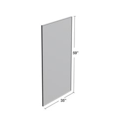 an image of a white door with measurements