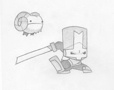 Castle Crashers by Open-Circle on DeviantArt Castle Clash, Castle Crashers, Pink Castle, Anime Sticker, Animatronic Fnaf, Cool Sketches, Anime Stickers, Sleepless Nights, Indie Games