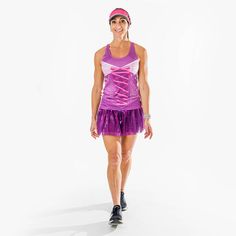 Show off your princess spirit in this gorgeous Long Hair Runner running outfit. Perfect race outfit to stand out from the crowd at any magical race. Choose your favorite pieces from this Long Hair Runner running outfit, or purchase the entire outfit to save 15% off each item! Feel like a princess and cross that finish line in the most elegant style. Princess Run Outfits, Rapunzel Running Costume, Run Disney Princess Outfit, Run Disney Costumes Princess, Disneybound Running, Running Outfit, Race Outfit, Running Costumes, Running Clothes