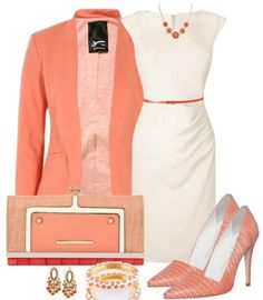 Chic Trendy Fashion Jewelry, Modest Fashion Outfits, Business Dresses, Fitted Dress