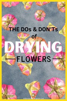 the dos and don'ts of driving flowers