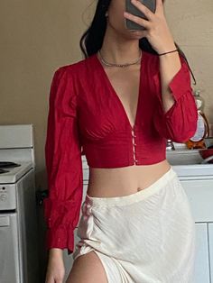 red blouse 
Outfit inspiration
summer looks Crop Top For Saree Blouses, Crop Tops As Saree Blouses, Blouse Inspo For Saree, Crop Top With Saree, Traditional Summer Festive Crop Top, Saari On Crop Top, Traditional Festive Summer Crop Top, Crop Top Saree, Basic Blouse Designs