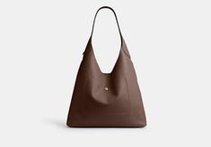 Coach Brooklyn Shoulder Bag, Minimalist Silhouette, Hobo Style, Large Wallet, Coach Outlet, Coach Shoulder Bag, Beautiful Textures, Christmas Wishlist, New Handbags