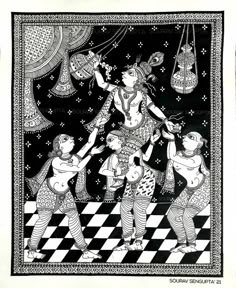 Arjun And Krishna Mahabharat, Mahabharat Sketch, Arjun And Krishna, Jharokha Painting, Odisha Pattachitra, Cheriyal Paintings, Meenakari Painting, Krishna Mahabharat, Madhubani Paintings Peacock