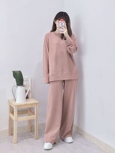 Pajama Fashion, Clothes Korean Style, Ulzzang Fashion, Fashion Attire, Comfy Fashion