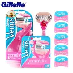 Бритва Gillette Venus, 3 слойная Женская бритва, лезвия для безопасного бритья, сменная Бритва для тела Бикини|Бритва| | АлиЭкспресс Hair Removal Razor, Shave Hair, Gillette Razor, Shaving Hair, Safety Razor