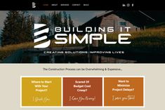 the website for building it simple, which is designed to be used as a company