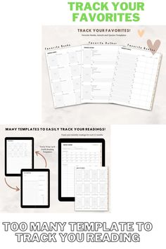 the ultimate guide to track your favorites with this free printable planner and checklist