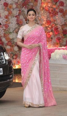 Saree Photography, Aliya Bhatt, Bells Wedding, Saree Jackets, Party Wears, Saree Wearing, Saree Draping Styles, Indian Sari Dress, Pakistani Clothes