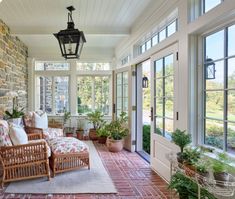 the sun room is clean and ready for us to use