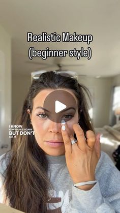 Cute Makeup Ideas Simple, Natural Looking Makeup Ideas, How To Do Makeup Like A Pro, Beginner Full Face Makeup Tutorial, First Time Makeup Tutorial, How To Properly Put On Makeup, Simple Foundation Makeup, Makeup 2024 Natural, Easy Full Face Makeup Tutorial