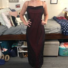 The Ideal Vintage Dress...I Don’t Really Want To Sell This But I Am But A Poor College Student (Could Fit A Small To Medium) 90s Casual Dress, Vampire Dress, 90s Casual, College Student, Size 6 Dress, Fancy Dresses, Vintage Dress, Lady In Red, To Sell