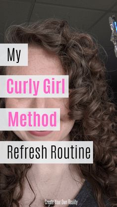 My Curly Girl Method Refresh Routine - Create Your Own Reality Lip Hair Removal, How To Have Style, Second Day Hairstyles, Naturally Curly Hair, Unwanted Facial Hair, Facial Hair Removal, Curly Girl Method, Hair Removal Permanent, Body Hair Removal