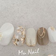 Nail Art Lebaran, Texture Nails, Korean Nail Art, Art Deco Nails, Hello Nails, Hippie Nails, Beauty Nails Design, Edgy Nails, Simple Gel Nails