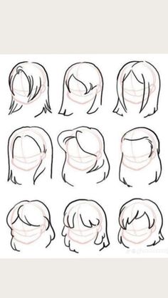 how to draw anime hair step by step with pictures for beginners and advanced drawing