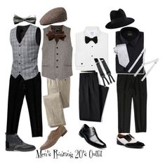 Mens Roaring 20s Outfit, 20’s Outfits, Outfit Men Ideas, 1920s Mens Fashion, Party Outfit Men