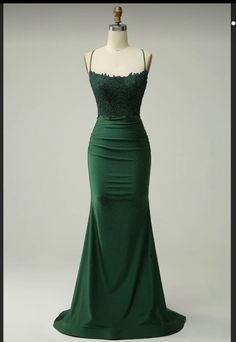 Dark Red Prom Dress, Green Long Prom Dress, Dark Green Prom Dress, Spaghetti Strap Prom Dress, Cute Prom Dresses, Red Prom, Sophisticated Dress