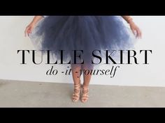 {DIY} Tulle Skirt... Your Inner Carrie Bradshaw Will Thank You! - YouTube How To Wear Belts