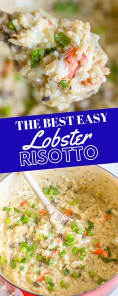 the best easy lobster risotto soup recipe