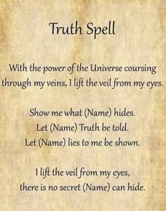 Karma Spell, Truth Spell, Good Luck Spells, Easy Spells, Magia Das Ervas, Luck Spells