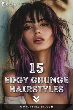 From messy waves to choppy layers, explore grunge hairstyles that define effortless cool. Edgy Straight Hairstyles, Grunge Hair Color Ideas Short, Random Highlights In Hair, Black Hair On Top Blonde Underneath, Pop Punk Hairstyles, Soft Grunge Hairstyles, Emo Layered Hair, Grunge Hairstyles Medium, Punk Rock Hairstyles For Women