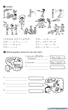 the worksheet for children to learn how to write and draw their own words