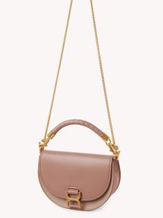 Chloé Marcie Chain Flap Bag | Chloé US Bag Collection, Chloe Marcie, Chloe Bag, Flap Bag, Order Online, Chloe, Shoulder Bag, Chain, Leather