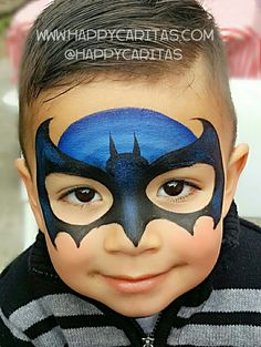 Batman Face Paint, Batman Face, Girl Face Painting, Batman Mask, Face Paint Makeup