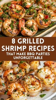 grilled shrimp is an easy and delicious appetizer that can be made in minutes or less