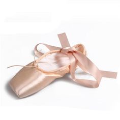 Item Type: Shoes Upper Material: Satin Lining Material: Cotton Fabric Outsole Material: Rubber Insole Material: Latex Decorations: Ribbons Features: Pointe, Dance Shoes, Women's Shoes Size Info: Size (cm) 4.5 5 6 7 8 8.5 9 Length 22.5 23 23.5 24 24.5 25 25.5 Shoes With Ribbon, Pink Ballet Shoes, Ballet Shoes Flat, Ballet Pointe, Ribbon Shoes, Ballet Pointe Shoes, Adult Ballet, Ballroom Dance Shoes, Latin Dance Shoes