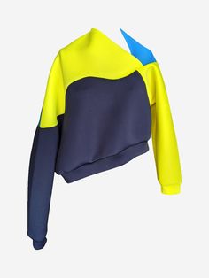 Neoprene Fashion, Mens Wardrobe Essentials, Zipper Shirt, Yellow Turquoise, Sunshine Yellow, Performance Wear, Create Outfits, Tailored Pants, Oversized Sweater