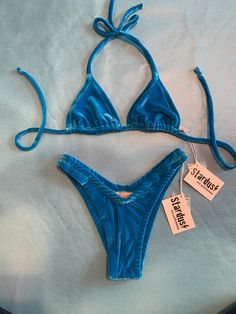 This listing is for a pre made swimsuit only available in the listed sizes and colors. If you want an unlisted size or customizations, please order the original listing and put your customizations in the order notes. All pre made ready to ship items are final sale. Message the shop with any questions. (Pre made/ ready to ship suits cannot be modified or customized) Ready to ship size guide: XS 0-2 / A- small B cup S 2-4 / B- small C cup M 4-6 / C- small D cup L 8-10 / D- small DD cup XL 10-12 / Velvet Swimsuit Bikinis, Blue Beach Tops, Dd Cup, Small B, Cute Bathing Suits, B Cup, C Cup, Cute Swimsuits, Beach Swimsuit