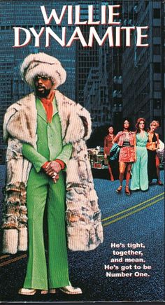 Willie Dynamite  (1974) starring Roscoe Orman, Diana Sands, Thalmus Rasulala, and Joyce Walker. The eponymous Willie Dynamite is a pimp in NYC who strives to be number one in the city. Willie Dynamite, Moda Disco, African American Movies, Look Disco, Old School Movies, Blaxploitation Film, Gil Scott Heron, Vintage Black Glamour, Black Hollywood