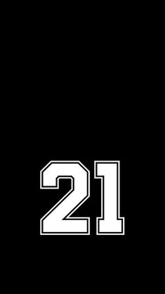 the number twelve is displayed in black and white