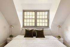 Hornbeck House | Hudson Valley Real Estate Farmhouse Bedroom