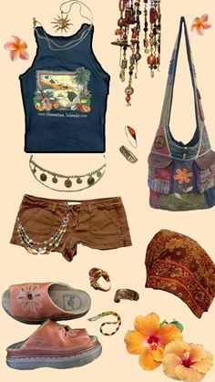 Earthy Outfits, Estilo Hippie, Hippie Style Clothing, Funky Outfits, Swaggy Outfits, Hippie Outfits, Look Vintage, Really Cute Outfits, Look At You