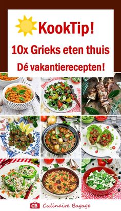 the cover of kooktip 10x griefs en thuis de vakanteereepen