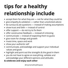 Things To Do To Keep A Healthy Relationship, Tips For New Relationships, What A Healthy Relationship Looks Like, Healthy Relationship Needs, Improve Relationship Tips, Tips For Healthy Relationship, Healthy Dating Relationships, Qualities Of A Healthy Relationship, Relationship Help Tips