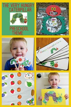 the very hungry caterpillar preschool theme