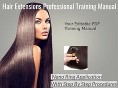 Product Details: Professional Hair Extension Editable Training Manual, Nano Ring Application, Hair Guide, Instant Download, For Student or Tutor, Training Manual Guide *Do you work as a tutor, instructor, school, or academy? Complete your practical classes with a theory training manual that has already been written! *This editable Hair extension guidebook is ideal for Hair educators who wish to increase the quality of their teaching. *Are you already in the hair styling business and want to expand your services to your customers? Do you need a revision or want to learn more about the industry? *Hair extension information that every hair expert should be aware of. This is an excellent industry to work in. *Hair extensions captivate people all around the world. As a professional, you'll be a Styling Business, Professional Hair Extensions, Hair Guide, Professional Hair, Teaching Tools, Professional Hairstyles, Hair Extension, Hair Styling, Guide Book