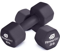 PRICES MAY VARY. Neoprene Dumbbells can be used to perform various strength workouts that help in building the muscle’s growth; improving one’s endurance and also speeding up the metabolism that makes you feel fresh and active Exotic Hex shape structure of the dumbbells helps in enhancing the display of the dumbbells as well as preventing them from rolling away Soft Neoprene coating grip enables for an easy grip, which does not get slippery due to sweating so handling becomes easier These dumbbells can be piled on to each other meaning that minimal storage room is taken up. They can be stored onto dumbbells racks which are sold separately The box includes 2 Dumbbells that comes in 20LB Size and Grey Color. Construction is of cast iron, which is of superior quality along with neoprene gripp Dumbbell Fly, Strength Workouts, Dumbbell Rack, Gym Home, Hand Weights, Dumbbell Set, Strength Training Equipment, Popular Workouts, Weights For Women