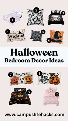 the top ten halloween bedroom decor ideas